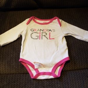 Grandpa's girl onesie (bin4)